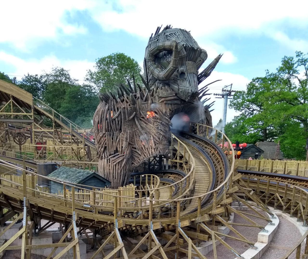 Wicker Man ride photo